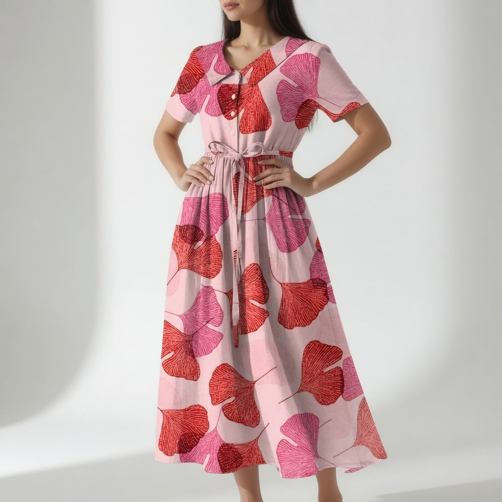 Valentia – Elegant blomsterkjole