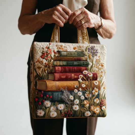 Tote Bag Artisan - Blomstermotiv