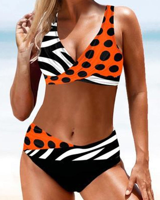 Eva - Farverig og glad bikini