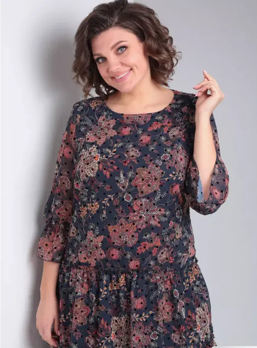 Oriane™ — Elegant blomsterkjole i tidløs stil