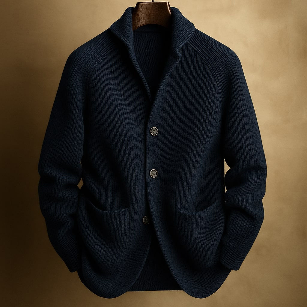 Adel™ – Struktureret cardigan, varme uden tyngde