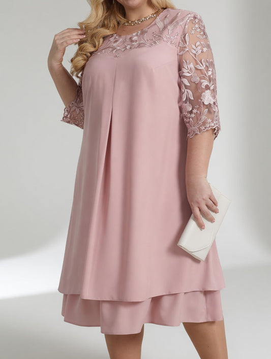 Rosévaine™ — Elegant blondekjole til raffinerede festlige lejligheder