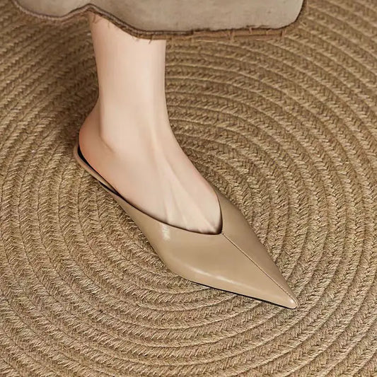 Bruna | Mules med spids tå