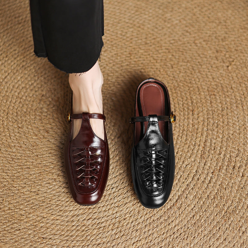 Riza | Flettede mules med rem