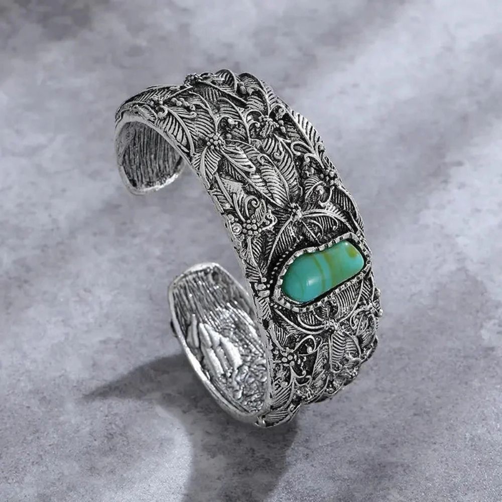 Vintage turkis armbånd