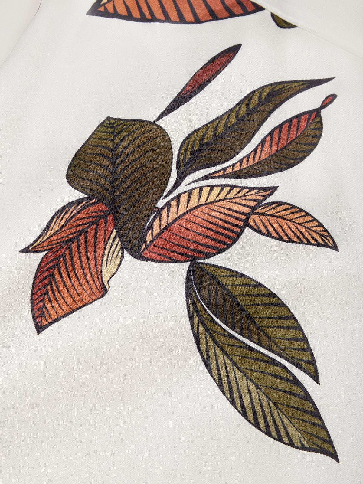 Elin™ - Elegant wrapkjole med blomsterprint