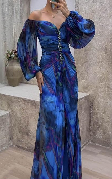 Maud™ - Elegant plisseret festkjole