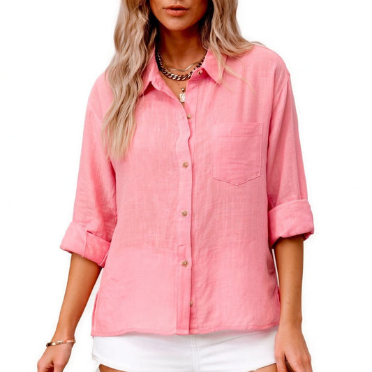 Romane™ — Elegant bluse i bomuld med tidløs stil