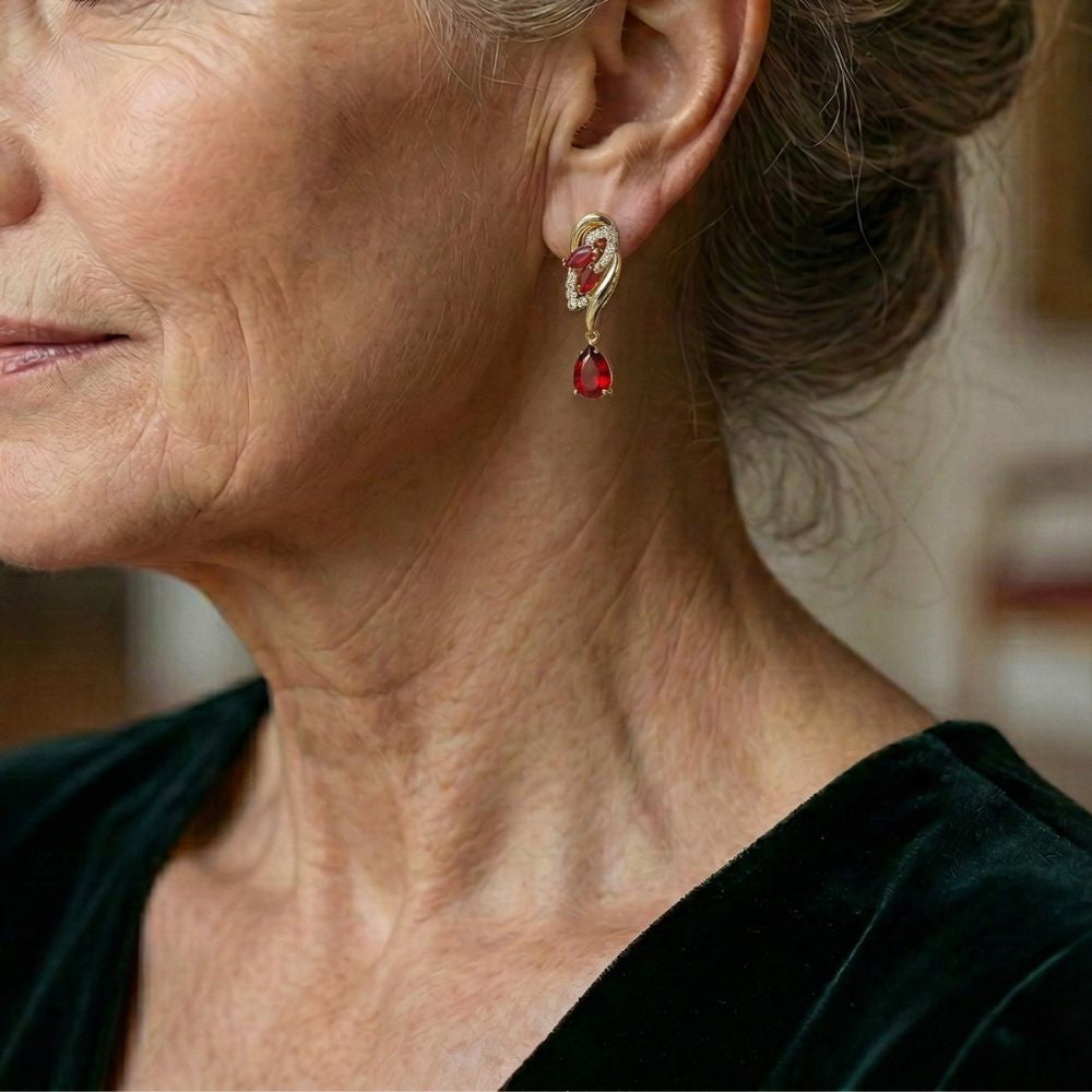 Saphara Cindorelle Øreringe