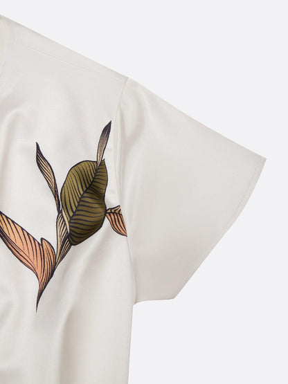 Elin™ - Elegant wrapkjole med blomsterprint