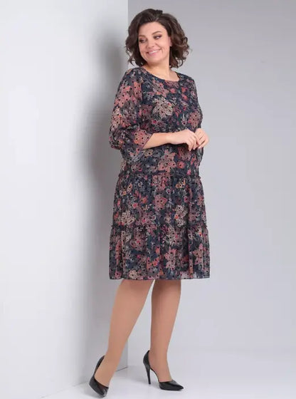 Oriane™ — Elegant blomsterkjole i tidløs stil