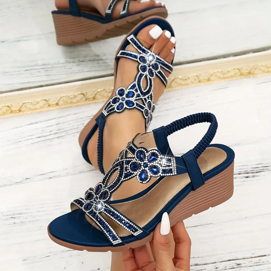 Delphine™ — Elegante ergonomiske sandaler med dekorative detaljer