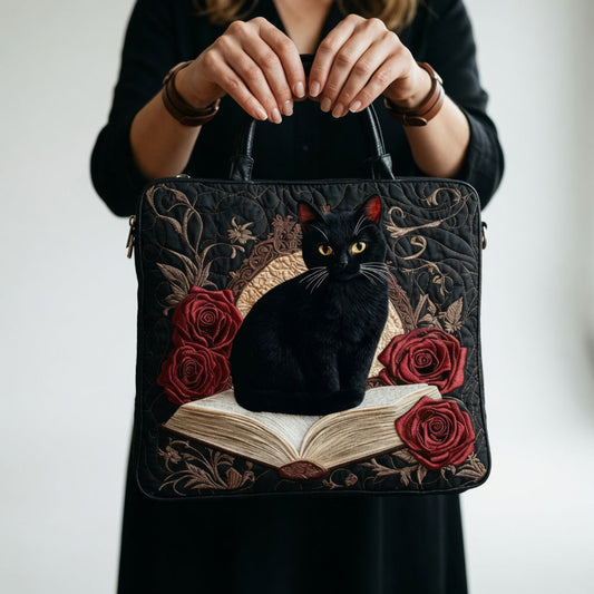 Artisan Tote Bag - Sort kat på bøger