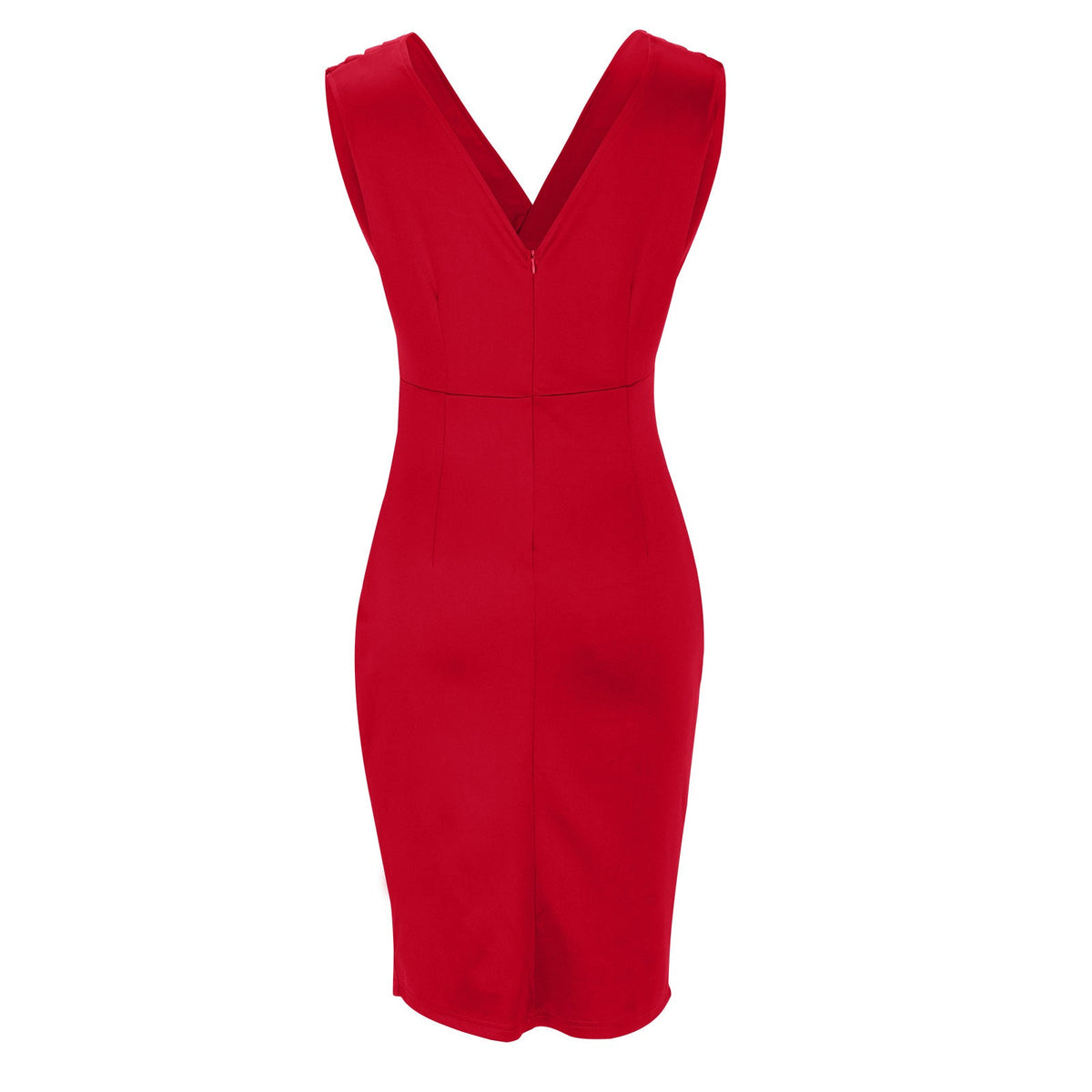 Adrienne™ — Elegant draperet kjole med formende silhuet