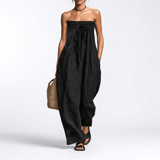Nina™ | Elegant stropløs jumpsuit