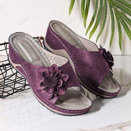 Juliette™ — Behagelige slip-on sandaler med fodstøtte