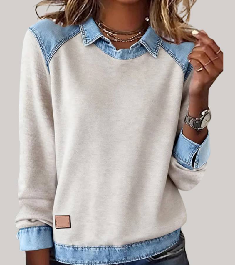 Rosalie™ — Moderne, chic strikket top