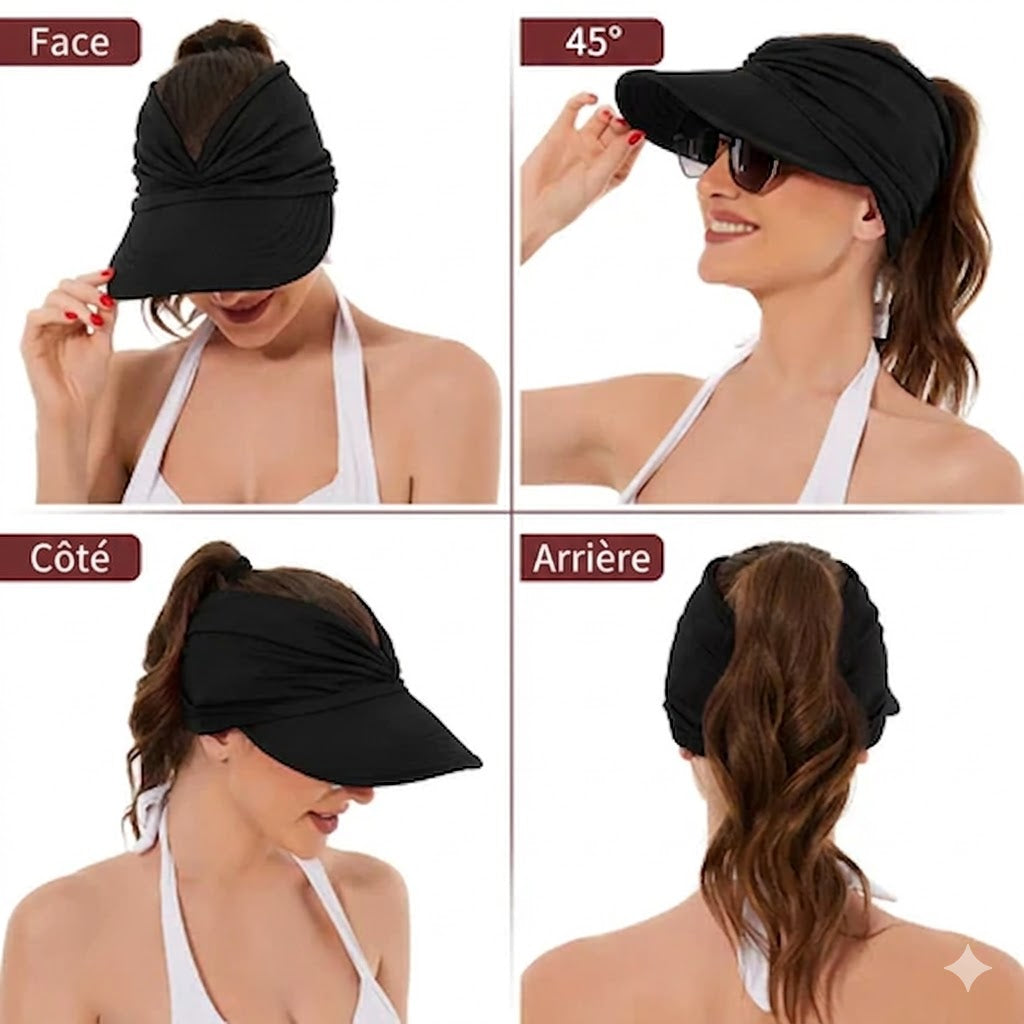 Solarine™ — Sporty chic solskærm med sommerbeskyttelse