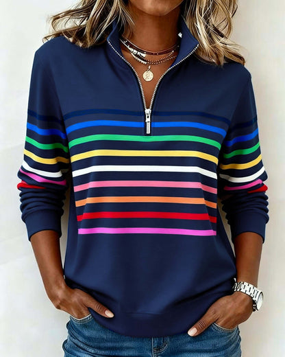 MARIE | Afslappet sweater med komfort og farverig stil til hverdagen