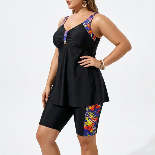 Azurielle™ — Tankini-badedragt med formende effekt og elegant komfort