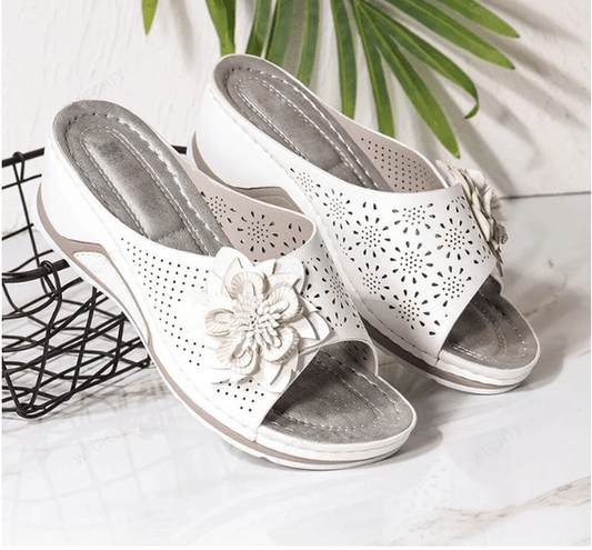 Juliette™ — Behagelige slip-on sandaler med fodstøtte