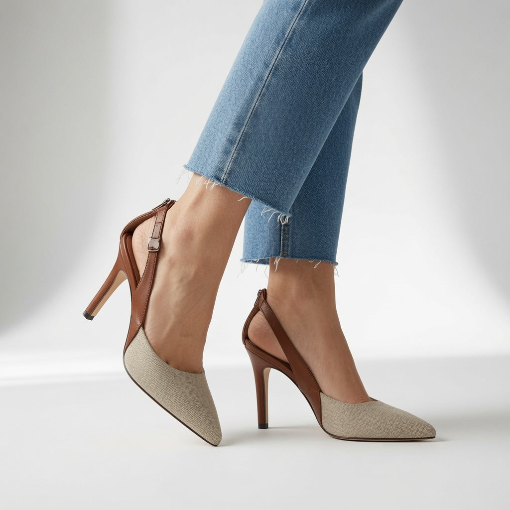 Évelina™ — Elegante pumps med raffineret hæl i tidløst design