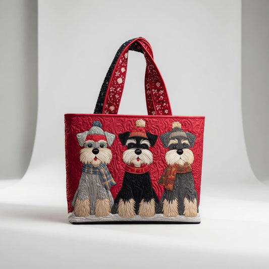 Artisan Tote Bag - Trio af schnauzere