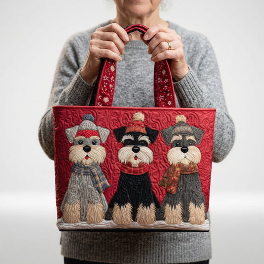Artisan Tote Bag - Trio af schnauzere