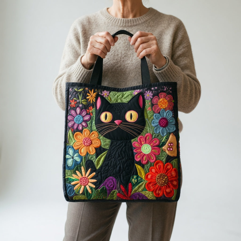 Artisan Tote Bag - Fortryllet sort kat