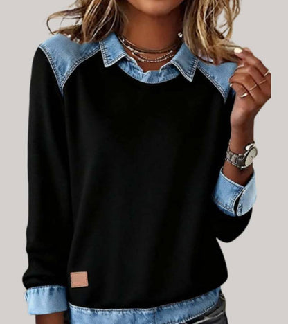 Rosalie™ — Moderne, chic strikket top