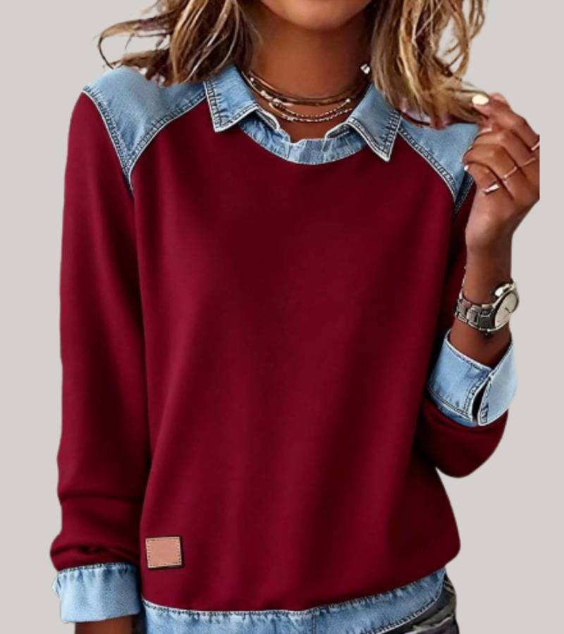 Rosalie™ — Moderne, chic strikket top