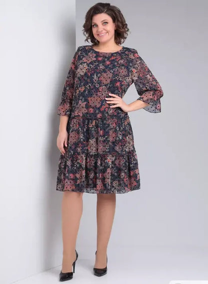 Oriane™ — Elegant blomsterkjole i tidløs stil