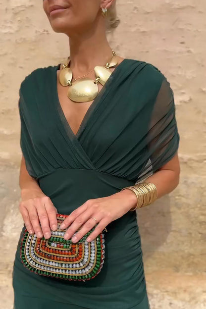 Elegant Santana-silkekjole - Maison Claire et Sylvie
