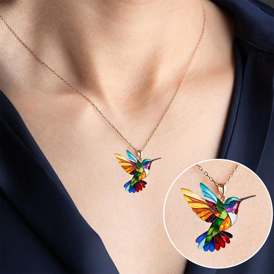 ColibriLumière™ halskæde – levende farver og naturlig charme