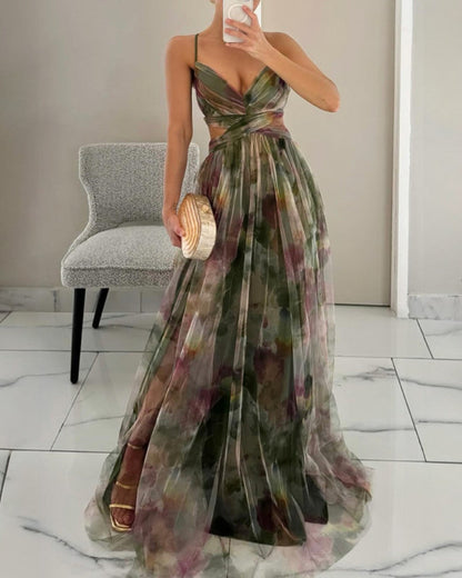 Marbella elegant silkekjole – Maison Claire et Sylvie