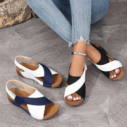 Livia™ — Ergonomiske sandaler med moderne plateausål
