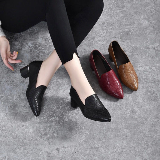 Oléane™ – Elegante broderede sko til kvinder