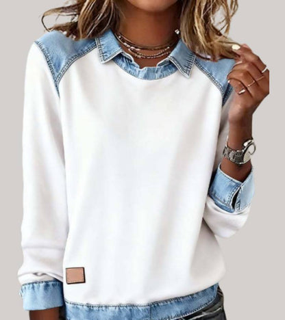 Rosalie™ — Moderne, chic strikket top
