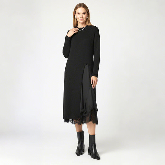 Françoise™ | Varmt og elegant sæt med kjole og trøje