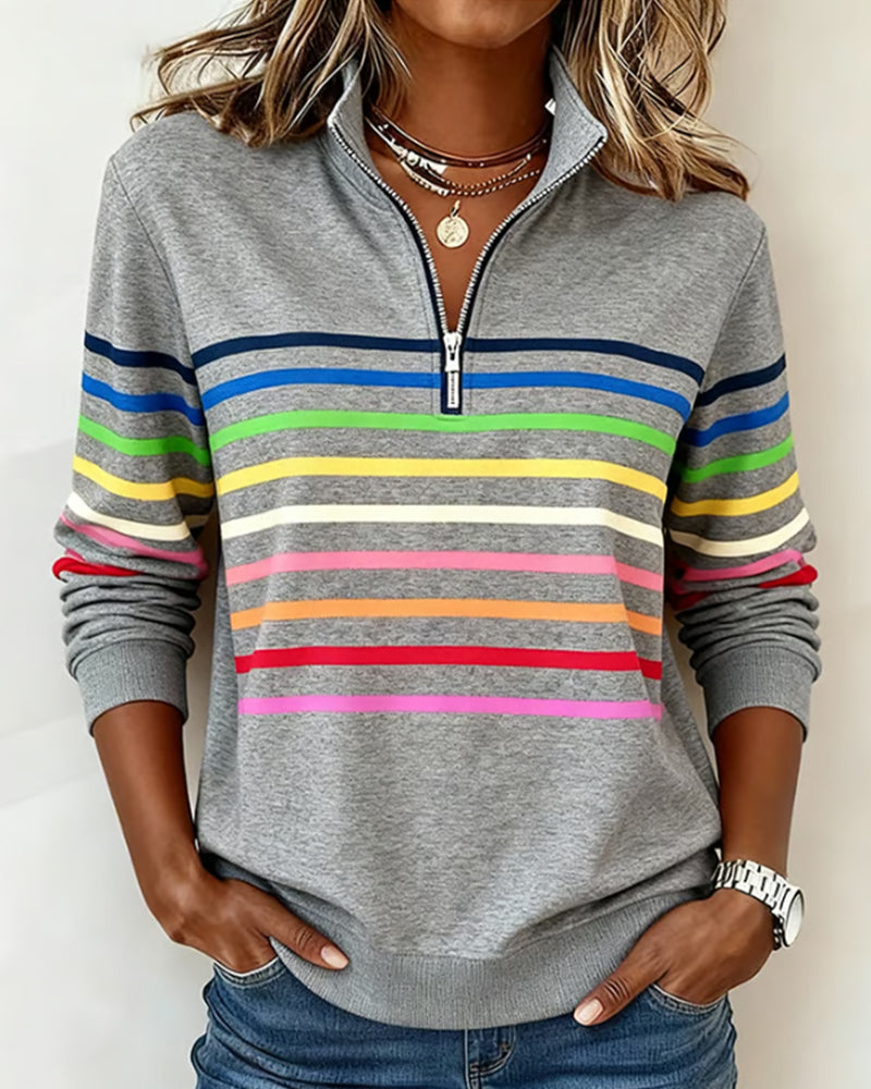 MARIE | Afslappet sweater med komfort og farverig stil til hverdagen