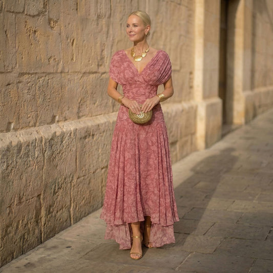 Amelia | Elegant flydende kjole