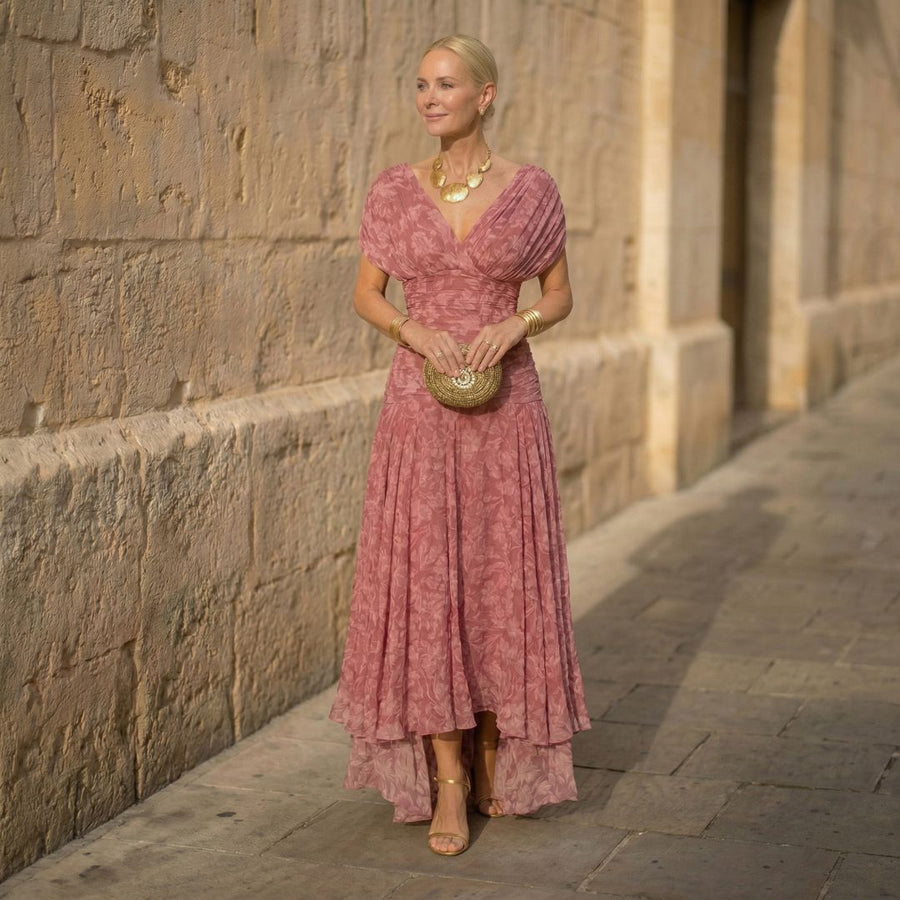 Amelia | Elegant flydende kjole