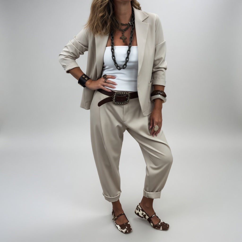 Gaïane™ – Flydende, afslappet elegant buksedragt