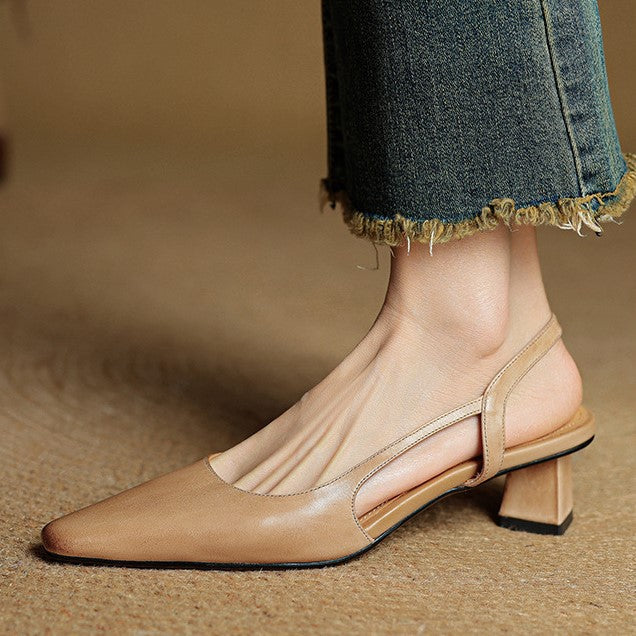Arlise pumps i læder