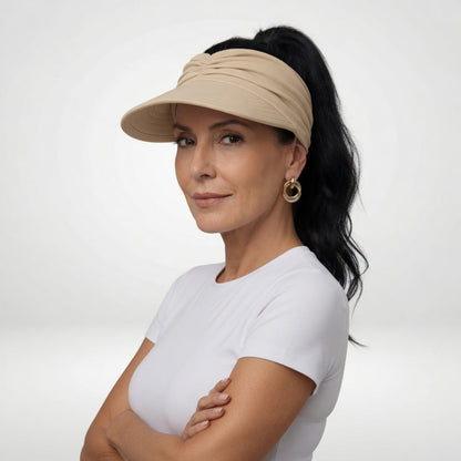 Solarine™ — Sporty chic solskærm med sommerbeskyttelse