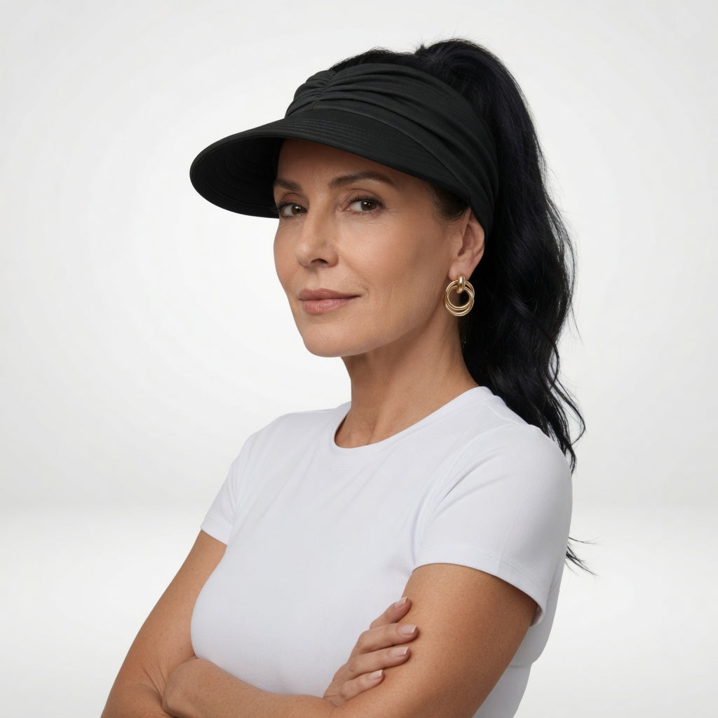 Solarine™ — Sporty chic solskærm med sommerbeskyttelse