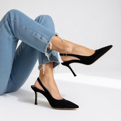 Élissane™ — Elegante ergonomiske åbne pumps til damer