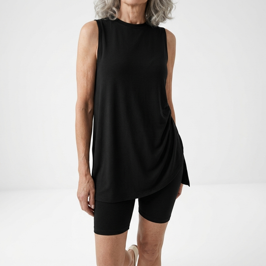 Félicité™ – Fluidt sæt med shorts og ærmeløs top