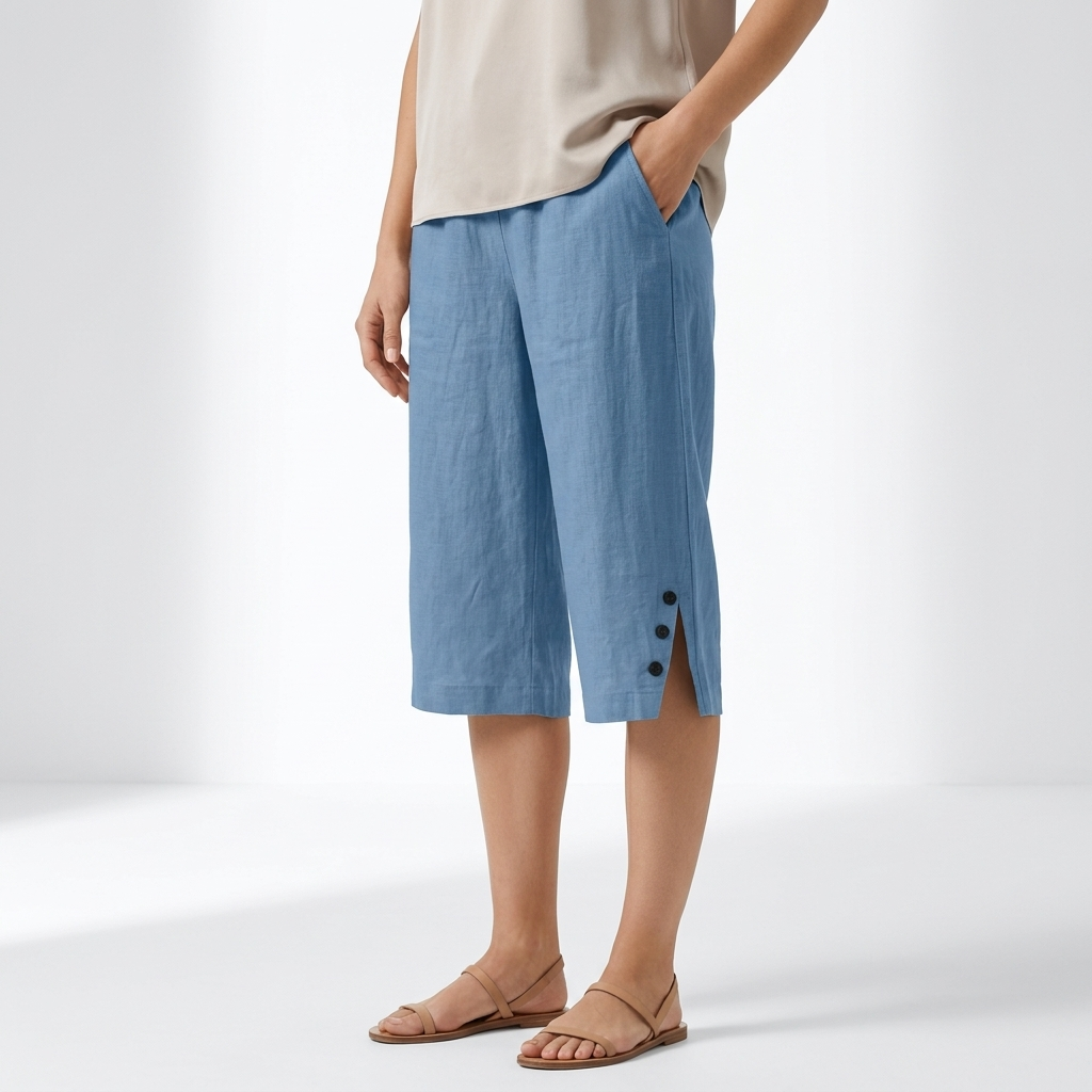 Lorenza™ — Flydende capribukser til sommerkomfort