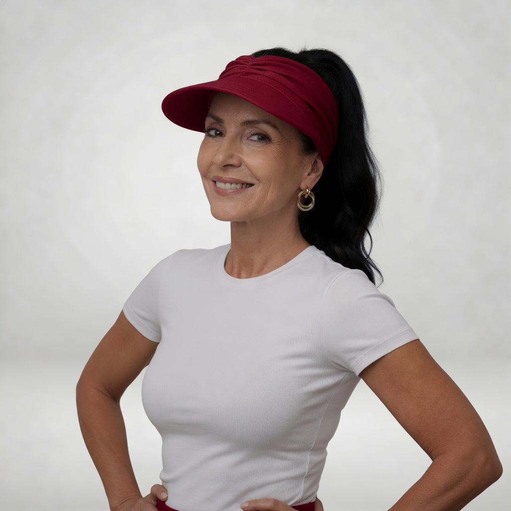 Solarine™ — Sporty chic solskærm med sommerbeskyttelse